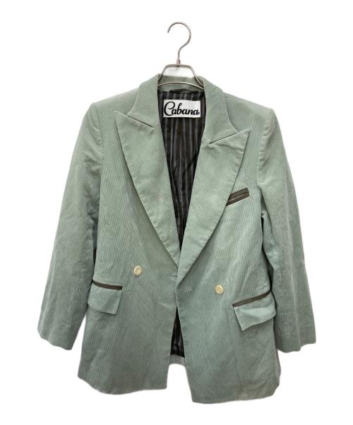 CABANA（カバナ）CABANA (カバナ) Darlingダブルブレストジャケット グリーン サイズ:Mの古着・服飾アイテム