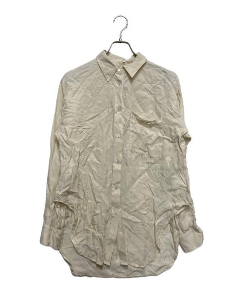 PRANK PROJECT（プランクプロジェクト）PRANK PROJECT (プランクプロジェクト) Feather Collar Shirt アイボリー サイズ:FREEの古着・服飾アイテム