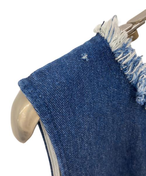 Adam et Rope（アダム エ ロペ）Adam et Rope (アダム エ ロペ) ウエストダーツデニムワンピース インディゴ サイズ:F 未使用品の古着・服飾アイテム