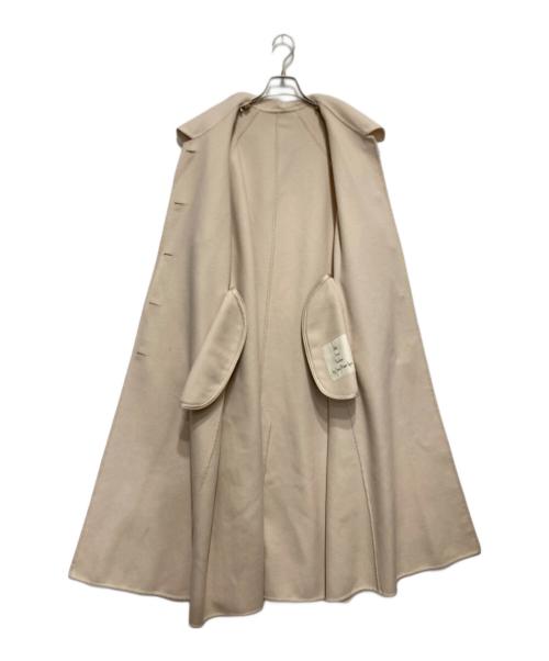 Sea Room lynn（シールームリン）Sea Room Lynn (シールームリン) W FACE ウールCOLLARコート ベージュ サイズ:不明の古着・服飾アイテム