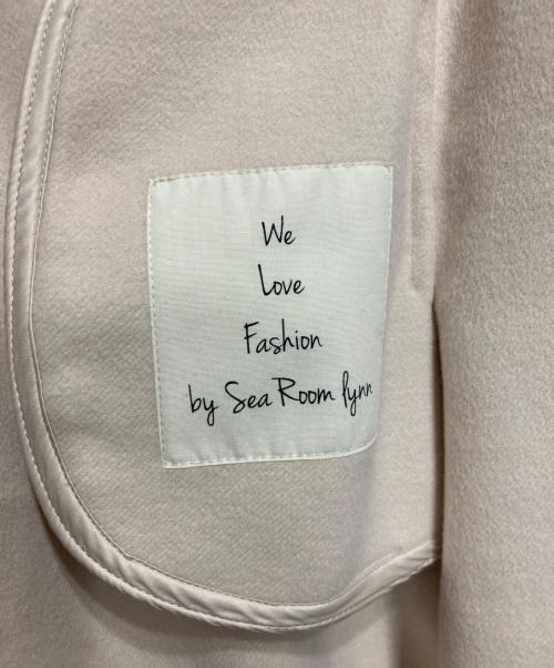 Sea Room lynn（シールームリン）Sea Room Lynn (シールームリン) W FACE ウールCOLLARコート ベージュ サイズ:不明の古着・服飾アイテム