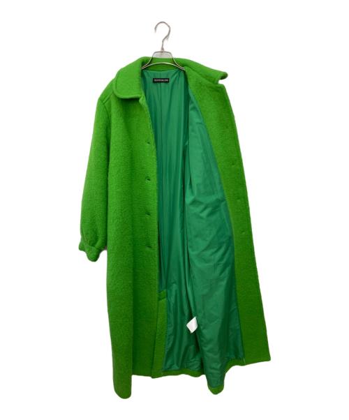Sea Room lynn（シールームリン）Sea Room lynn (シールームリン) シャギーラウンドカラーロングコート グリーン サイズ:Mの古着・服飾アイテム