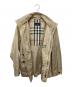 中古・古着 BURBERRY LONDON (バーバリーロンドン) 裏ノヴァチェックナイロンジャケット ベージュ サイズ:M：12000円