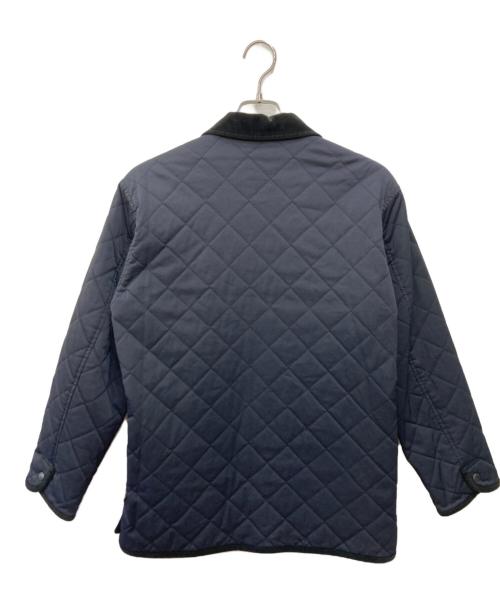 BURBERRY LONDON（バーバリーロンドン）BURBERRY LONDON (バーバリーロンドン) リバーシブルキルティングジャケット ネイビー サイズ:Ｍの古着・服飾アイテム