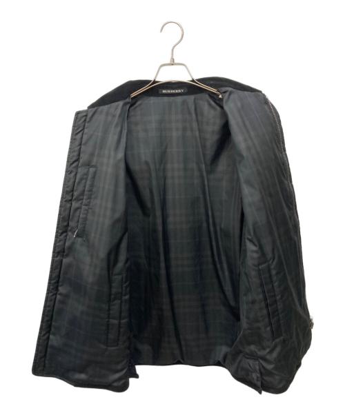 BURBERRY LONDON（バーバリーロンドン）BURBERRY LONDON (バーバリーロンドン) リバーシブルキルティングジャケット ネイビー サイズ:Ｍの古着・服飾アイテム