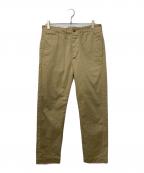 RRLダブルアールエル）の古着「OFFICERS CHINO TROUSER」｜ベージュ