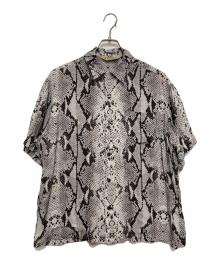 SCHOTT BROS.（ショットブロス）の古着「RAYON SHIRT PYTHON」｜ホワイト