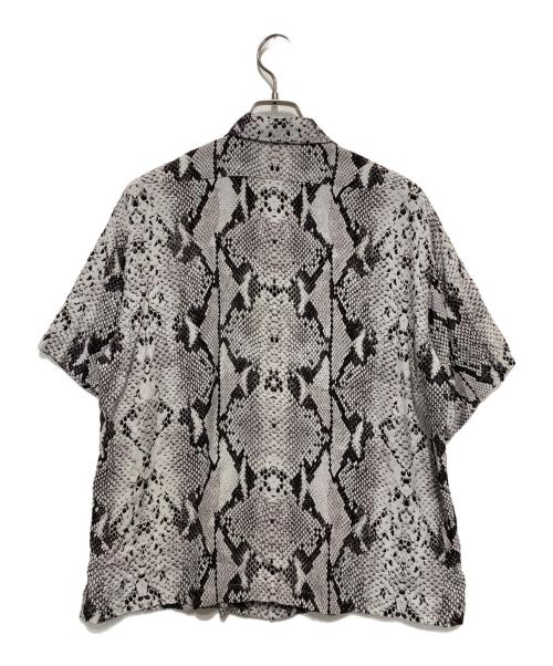 SCHOTT BROS.（ショットブロス）SCHOTT BROS. (ショットブロス) RAYON SHIRT PYTHON ホワイト サイズ:Sの古着・服飾アイテム