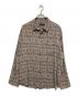 roarguns（ロアーガンズ）の古着「GRAFFITI PRINT SHIRT」｜ベージュ