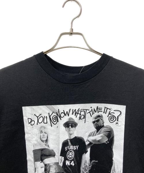 stussy（ステューシー）stussy (ステューシー) Tribe Exclusive TEE ブラック サイズ:XLの古着・服飾アイテム