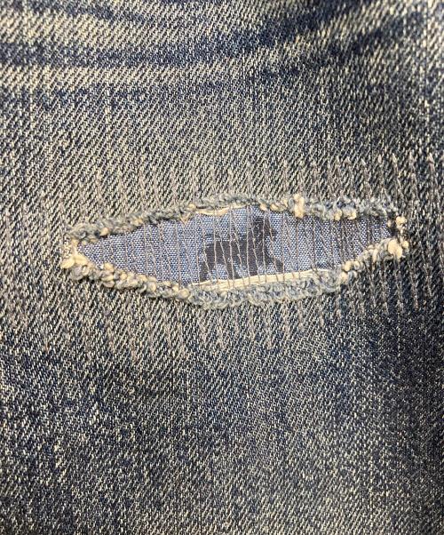 LEVI'S（リーバイス）LEVI'S (リーバイス) stussy (ステューシー) リペア加工501デニムパンツ インディゴ サイズ:W36　L32の古着・服飾アイテム