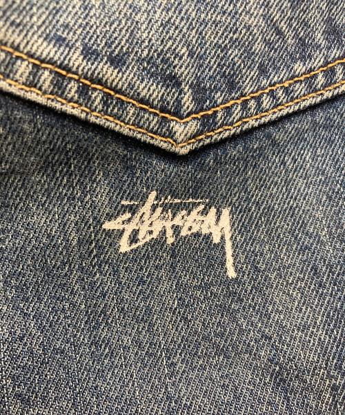 LEVI'S（リーバイス）LEVI'S (リーバイス) stussy (ステューシー) リペア加工501デニムパンツ インディゴ サイズ:W36　L32の古着・服飾アイテム