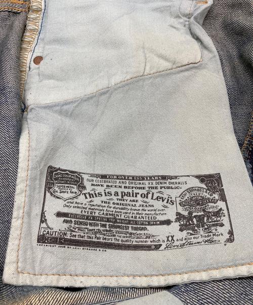 LEVI'S（リーバイス）LEVI'S (リーバイス) stussy (ステューシー) リペア加工501デニムパンツ インディゴ サイズ:W36　L32の古着・服飾アイテム
