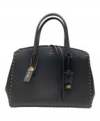 COACHコーチ）の古着「Cooper Carryall With Rivets」｜ブラック