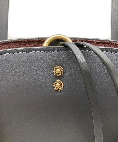 COACH（コーチ）COACH (コーチ) Cooper Carryall With Rivets ブラックの古着・服飾アイテム
