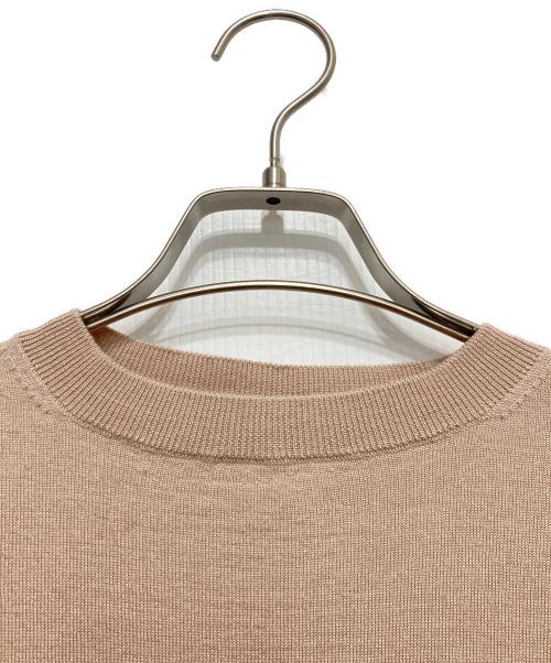 PAUL SMITH（ポールスミス）Paul Smith (ポールスミス) シグネチャーストライプライン タートルネックニット ピンク サイズ:Mの古着・服飾アイテム
