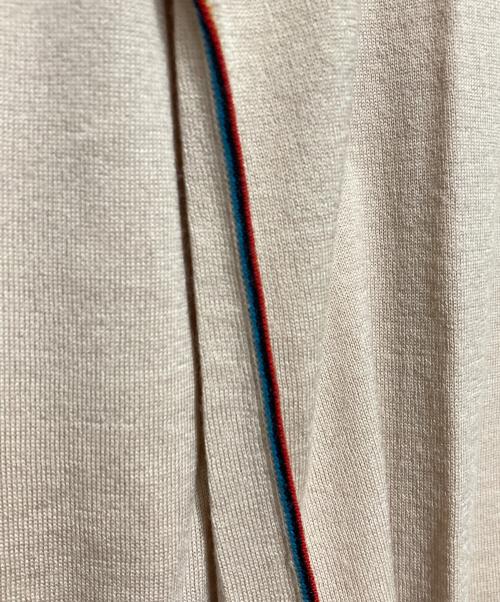 PAUL SMITH（ポールスミス）Paul Smith (ポールスミス) シグネチャーストライプライン タートルネックニット ピンク サイズ:Mの古着・服飾アイテム