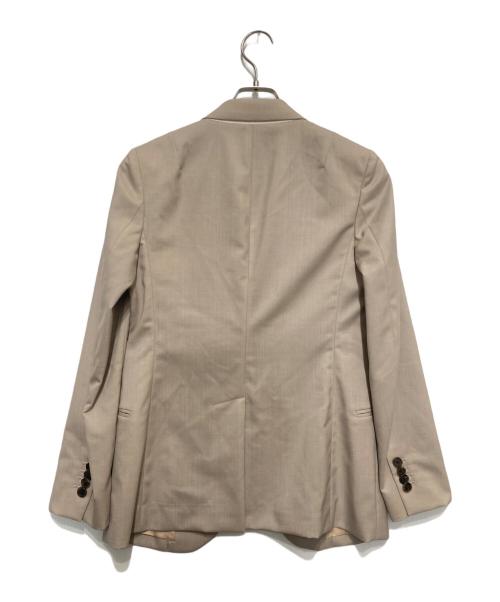 PAUL SMITH（ポールスミス）Paul Smith (ポールスミス) ウィメンズ ピンヘッド シングルジャケット ベージュ サイズ:38の古着・服飾アイテム