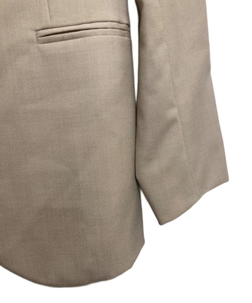 PAUL SMITH（ポールスミス）Paul Smith (ポールスミス) ウィメンズ ピンヘッド シングルジャケット ベージュ サイズ:38の古着・服飾アイテム