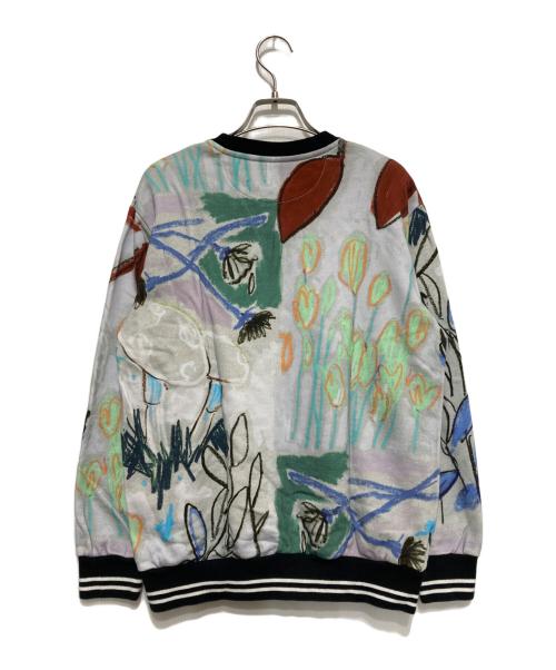 PAUL SMITH（ポールスミス）Paul Smith (ポールスミス) 【洗える】フォレストスケッチ スウェット グレー サイズ:Mの古着・服飾アイテム
