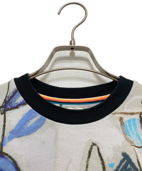 PAUL SMITH（ポールスミス）Paul Smith (ポールスミス) 【洗える】フォレストスケッチ スウェット グレー サイズ:Mの古着・服飾アイテム