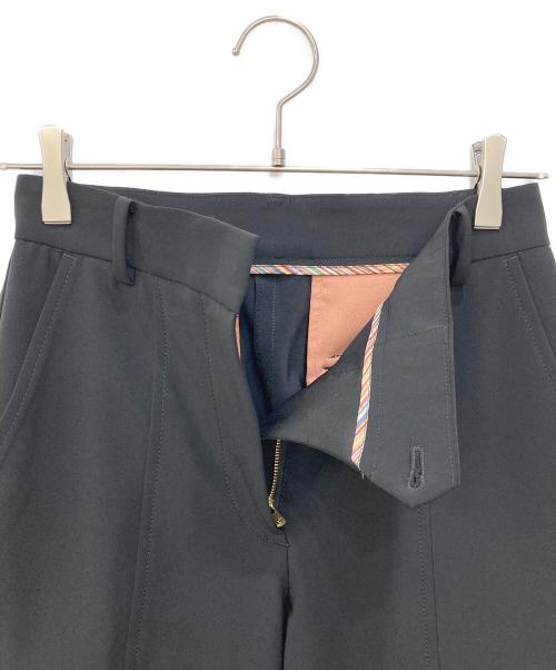 PAUL SMITH（ポールスミス）Paul Smith (ポールスミス) マルチストライプパイピングカーゴパンツ ブラック サイズ:38の古着・服飾アイテム