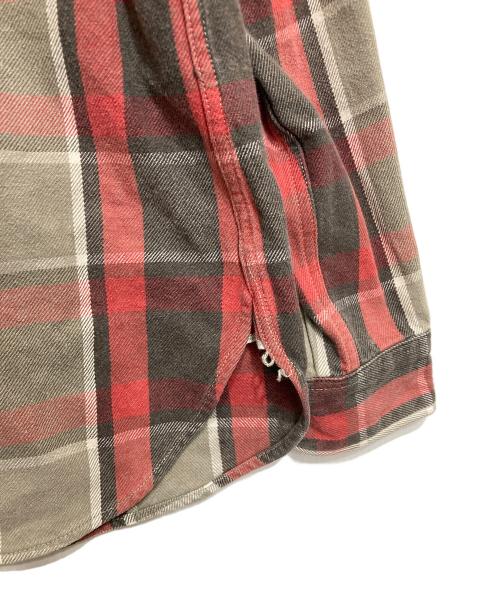WAREHOUSE（ウエアハウス）WAREHOUSE (ウエアハウス) ネルシャツ レッド サイズ:SMALLの古着・服飾アイテム