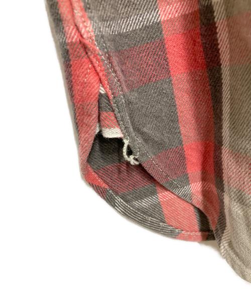 WAREHOUSE（ウエアハウス）WAREHOUSE (ウエアハウス) ネルシャツ レッド サイズ:SMALLの古着・服飾アイテム