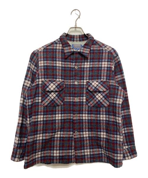 PENDLETON（ペンドルトン）PENDLETON (ペンドルトン) 70’sボードシャツ レッド サイズ:不明の古着・服飾アイテム