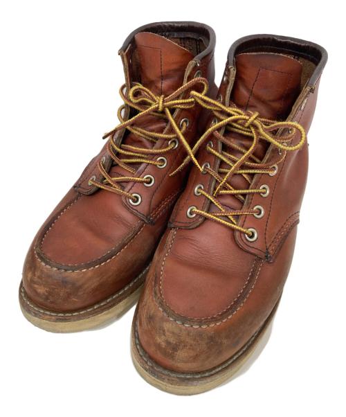 RED WING（レッドウィング）RED WING (レッドウィング) 6-inch Classic Moc ブラウン サイズ:25.5の古着・服飾アイテム
