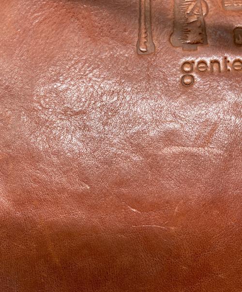 genten（ゲンテン）genten (ゲンテン) ポーチ ブラウン 未使用品の古着・服飾アイテム