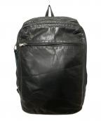 m0851エム・ゼロ・エイト・ファイブ・ワン）の古着「ANILINE COMPUTER BACKPACK」｜ブラック