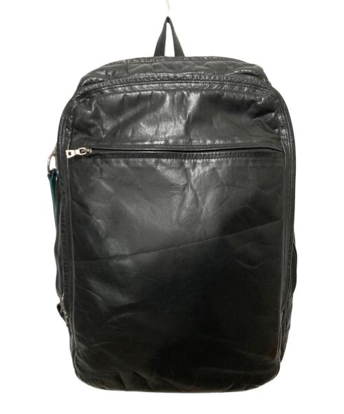 m0851（エム・ゼロ・エイト・ファイブ・ワン）m0851 (エム・ゼロ・エイト・ファイブ・ワン) ANILINE COMPUTER BACKPACK ブラックの古着・服飾アイテム