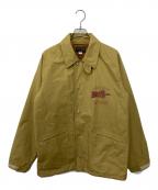 WEST RIDE CYCLE TOGSウエストライドサイクルトグス）の古着「ナイロンジャケット」｜ベージュ