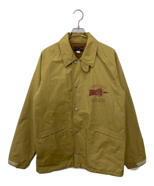 WEST RIDE CYCLE TOGS（ウエストライドサイクルトグス）WEST RIDE CYCLE TOGS (ウエストライドサイクルトグス) ナイロンジャケット ベージュ サイズ:SIZE 40の古着・服飾アイテム
