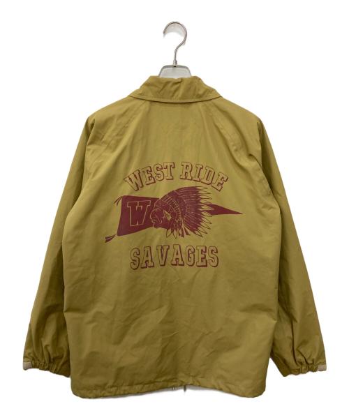 WEST RIDE CYCLE TOGS（ウエストライドサイクルトグス）WEST RIDE CYCLE TOGS (ウエストライドサイクルトグス) ナイロンジャケット ベージュ サイズ:SIZE 40の古着・服飾アイテム