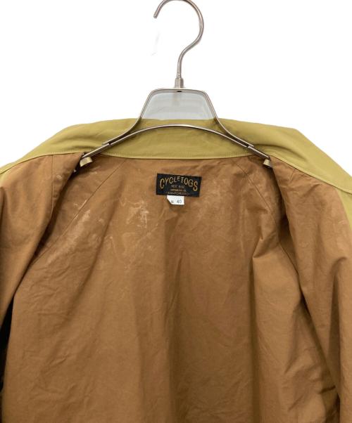 WEST RIDE CYCLE TOGS（ウエストライドサイクルトグス）WEST RIDE CYCLE TOGS (ウエストライドサイクルトグス) ナイロンジャケット ベージュ サイズ:SIZE 40の古着・服飾アイテム