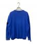STONE ISLAND (ストーンアイランド) Double Face Loose Fit Crewneck　ダブル フェイス ルース フィット クルーネック ブルー サイズ:Ⅼ：30000円