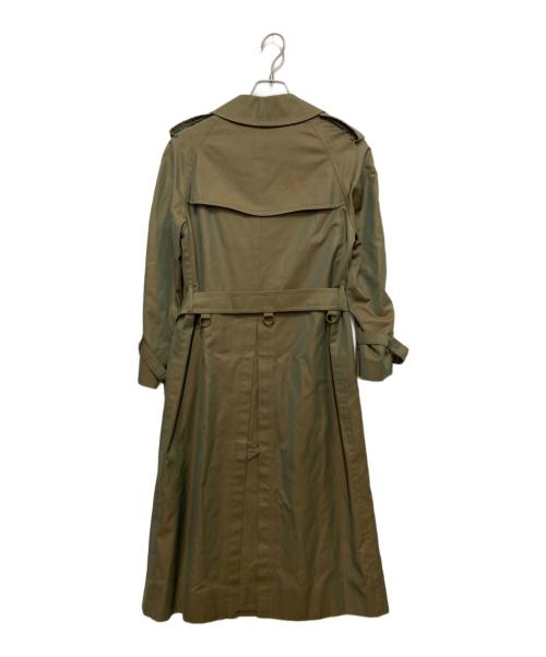 Burberry's（バーバリーズ）Burberry's (バーバリーズ) 裏ノヴァチェック玉虫トレンチコート ベージュ サイズ:SIZE 9の古着・服飾アイテム