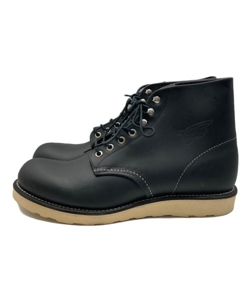 RED WING（レッドウィング）RED WING (レッドウィング) 6-inch Classic Round ブラック サイズ:SIZE 27cmの古着・服飾アイテム