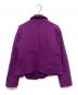 COMME des GARCONS COMME des GARCONS (コムデギャルソン コムデギャルソン) スパンコールリボン丸襟ジャケット サイズ:M：18000円