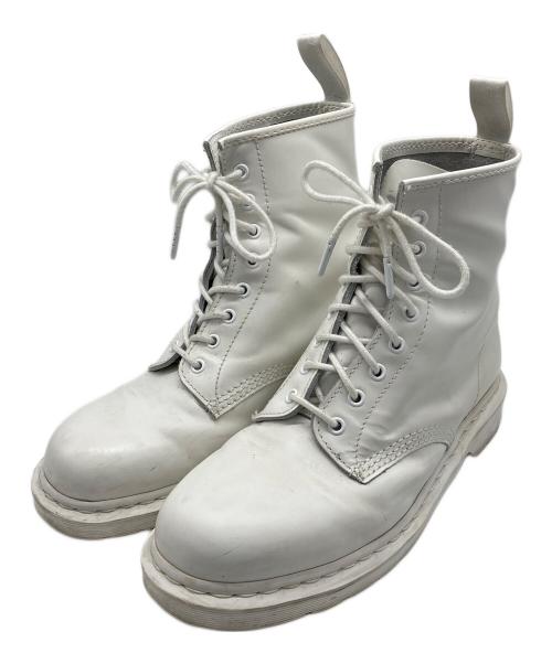Dr.Martens（ドクターマーチン）Dr.Martens (ドクターマーチン) 8ホールブーツ ホワイト サイズ:SIZE EU46の古着・服飾アイテム