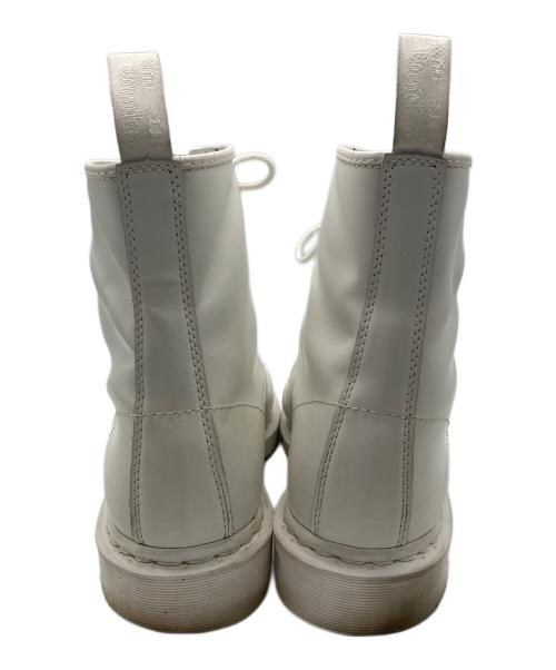 Dr.Martens（ドクターマーチン）Dr.Martens (ドクターマーチン) 8ホールブーツ ホワイト サイズ:SIZE EU46の古着・服飾アイテム