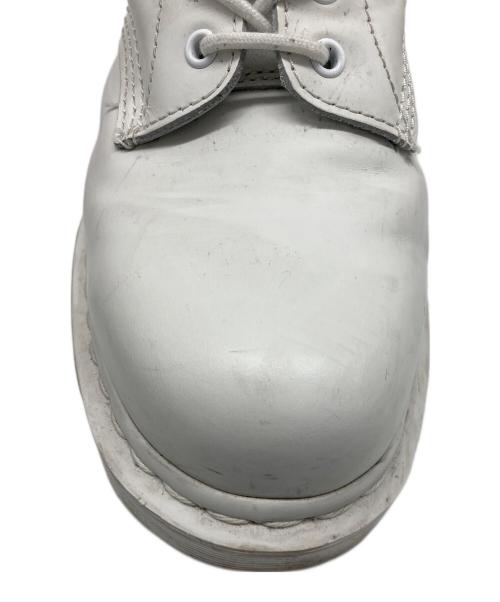 Dr.Martens（ドクターマーチン）Dr.Martens (ドクターマーチン) 8ホールブーツ ホワイト サイズ:SIZE EU46の古着・服飾アイテム