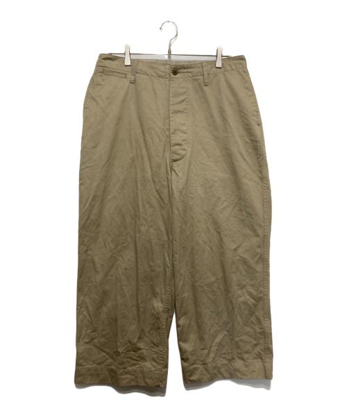 NIGEL CABOURN（ナイジェルケーボン）NIGEL CABOURN (ナイジェルケーボン) BASIC CHINO PANT ベージュ サイズ:34の古着・服飾アイテム