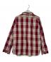 WAREHOUSE (ウエアハウス) ヘビーネルシャツ レッド サイズ:SIZE 161/2：8000円