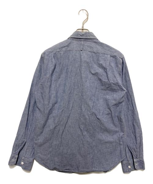 Engineered Garments（エンジニアド ガーメンツ）Engineered Garments (エンジニアド ガーメンツ) シャンブレーワークシャツ ネイビー サイズ:Sの古着・服飾アイテム