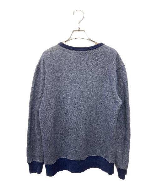LYBRO NIGEL CABOURN（ライブロナイジェルケーボン）LYbro NIGEL CABOURN (ライブロナイジェルケーボン) リブロ セーター ネイビー サイズ:46の古着・服飾アイテム