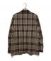 TOMORROW LAND (トゥモローランド) ポリエステルウールサッカー シングルブレステッド2Bジャケット ブラウン サイズ:SIZE 84：12000円