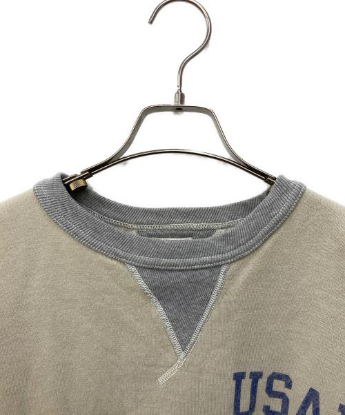 TOYS MCCOY（トイズマッコイ）TOYS MCCOY (トイズマッコイ) MILITARY SWEAT SHIRT “USAF” ベージュ サイズ:36の古着・服飾アイテム